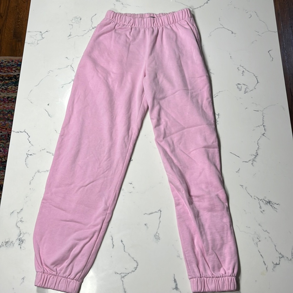 Bubblegum Pink Brandy Melville Rosa Sweatpants